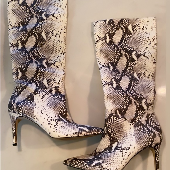 Steve Madden Kinga Snakeskin Boot - Picture 2 of 3